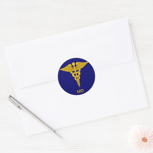 Arts Caduceus Sticker (Envelop)
