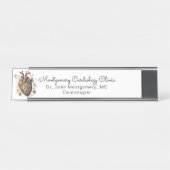 arts-cardioloog bureau naambordje (Voorkant)