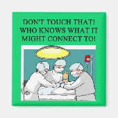 arts chirurg grap magneet (Voorkant)