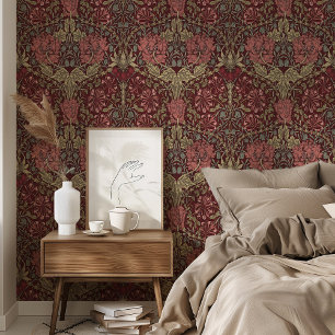 Arts & Crafts Honeysuckle Peel & Stick Behang