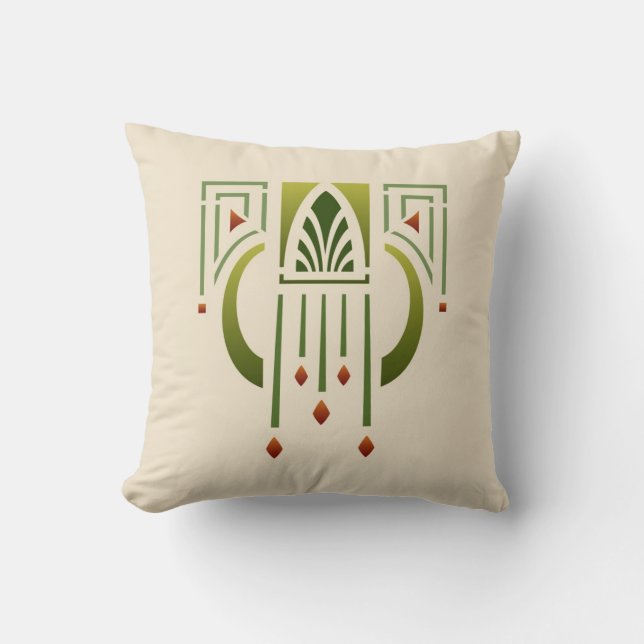 Arts & Crafts Pendant #5 Kussen (Voorkant)