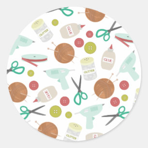 Arts & Crafts thema Envelope Seal Sticker