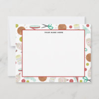 Arts & Crafts thema Platte Notecards