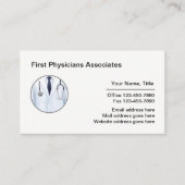 Arts Doctor Kantoor Visitekaartjes (Voorkant)