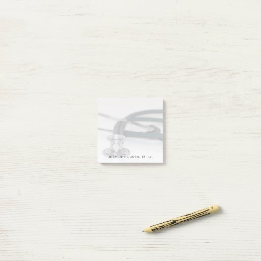 Arts Doctor Stethoscope Post It Note (Op bureau)
