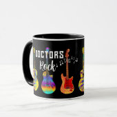 Arts Doctors Rock Afstudeerfeest Mok (Voorkant links)