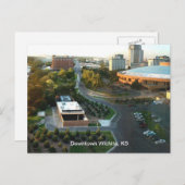Arts Downtown Wichita, Kansas Briefkaart (Voorkant / Achterkant)