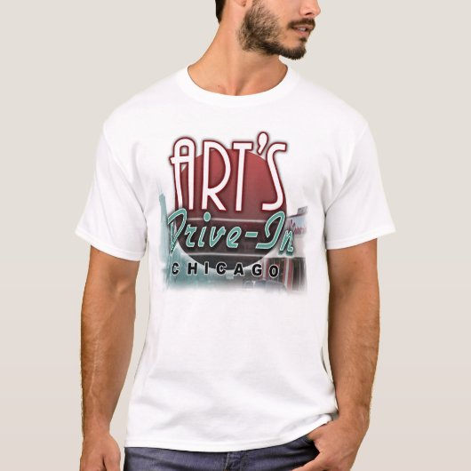 Art's Drive in Skyline T-shirt (Voorkant)