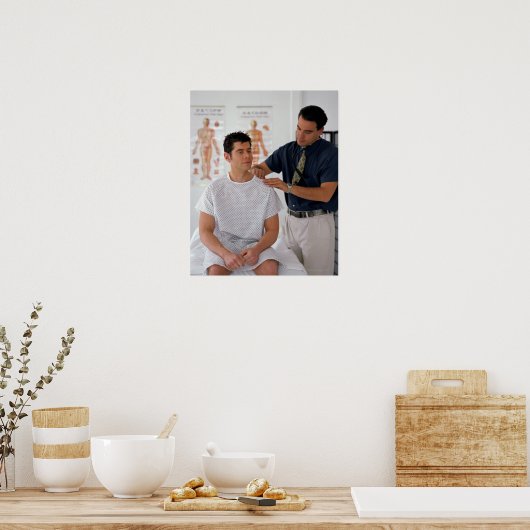 Arts en patiënt poster (Keuken)