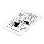 Arts en patiënt tijdens de chirurgie van de arts - magneet (Linkerzijde)