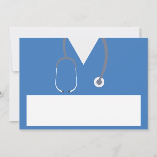 Arts en verpleegkundigen bedankkaart (Achterkant)