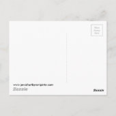 Arts gebed voor Vrouw, Hebreeuwse kunst Briefkaart (Achterkant)