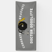 Arts Geneeskunde Afstuderen Spandoek (Verticaal)