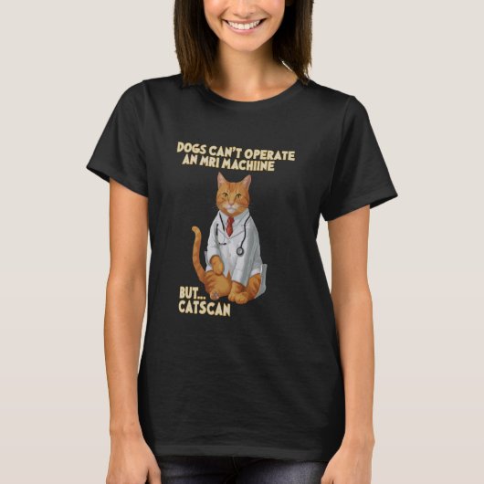Arts Geneeskunde - Medisch Kattenarts, Grappige Ka T-shirt (Voorkant)