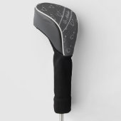Arts Gray Golfheadcover (Schuin)