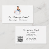 Arts gynaecoloog OBGYN Business Ca Visitekaartje (Voorkant / Achterkant)