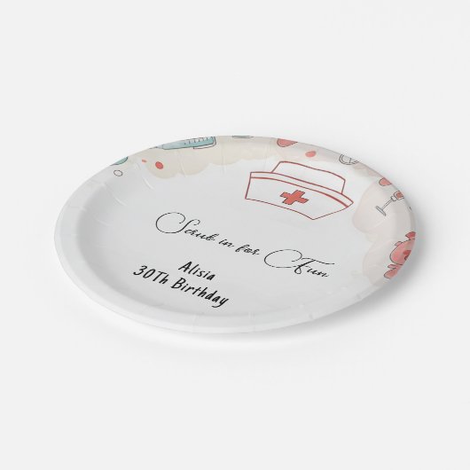 Arts Hart Geregistreerde Verpleegkundige RN 30e Ve Papieren Bordje (Gekanteld)