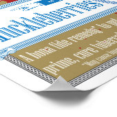 Arts Holliday's Medicinal Brand Huckleberries Poster (Hoek)