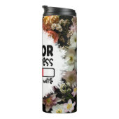 Arts in uitvoering Thermische Tumbler Thermosbeker (Geroteerd rechts)