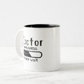 Arts in uitvoering | Toekomstige arts Mok (Voorkant links)