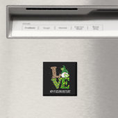 Arts Instant Liefde St Patricks Dag Kabouter Luipa Magneet (Insitu (Vaatwasser))