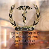 Arts Kantoor Adverteren Raamsticker (Vel 2)