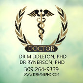 Arts Kantoor Adverteren Raamsticker (Vel 3)