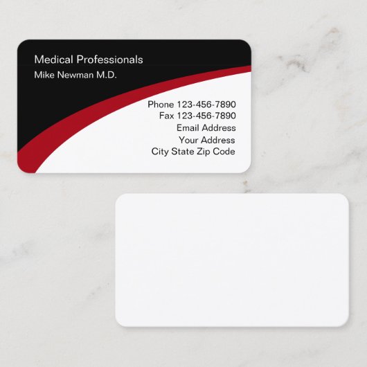 Arts Kantoor Visitekaartje (Voorkant / Achterkant)