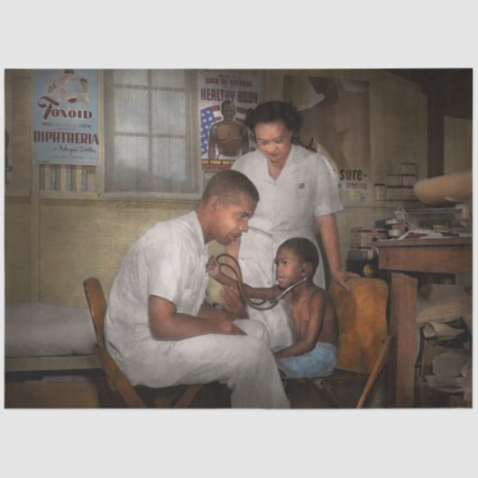 Arts - kinderarts - Vanaf het hart 1942 Tissuepapier (Voorkant)