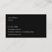 Arts kralen en ambachten Visitekaartjes (Achterkant)