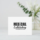 Arts Lab Tech Briefkaart (Staand voorkant)