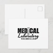 Arts Lab Tech Briefkaart (Voorkant / Achterkant)
