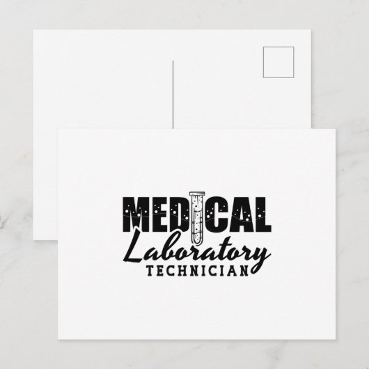 Arts Lab Tech Briefkaart (Voorkant / Achterkant)