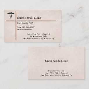 Arts Medical Symbol Visitekaartje