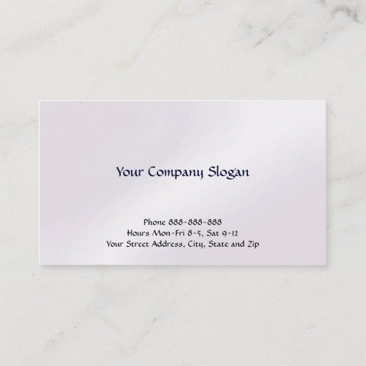 Arts Medisch Symbool Visitekaartje (Achterkant)