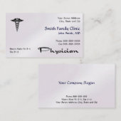 Arts Medisch Symbool Visitekaartje (Voorkant / Achterkant)