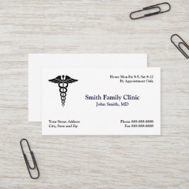 Arts Medisch Symbool Visitekaartje