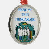 arts metalen ornament (Rechts)