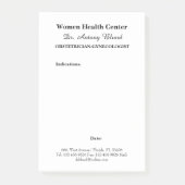 Arts Obstetricien Gynaecologen Indicaties Post-it® Notes (Voorkant)