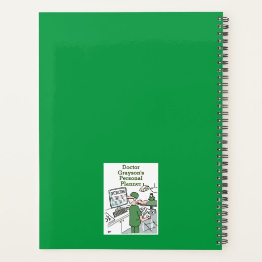 Arts of chirurg planner (Achterkant)