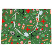 Arts of verpleegkundige kerstfeestdag groot cadeauzakje (Voorkant)