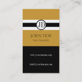 Arts Pendant Gold Visitekaartje (Achterkant)