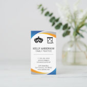 Arts | Praktische MD | Optometrist Visitekaartje (Staand voorkant)