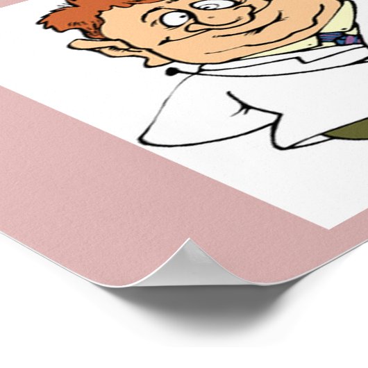 arts proctoloog grap poster (Hoek)