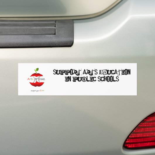 Arts R Core Bumpersticker (Op auto)