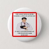 ARTS RONDE BUTTON 5,7 CM (Voorkant)