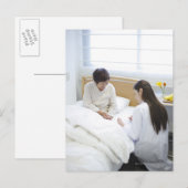 Arts rondes briefkaart (Voorkant / Achterkant)