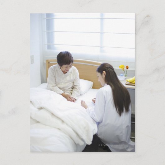 Arts rondes briefkaart (Voorkant)