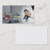 Arts, Therapist, Ambulance, Artsenkaart Visitekaartje (Voorkant / Achterkant)