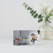 Arts, Therapist, Ambulance, Artsenkaart Visitekaartje (Staand voorkant)